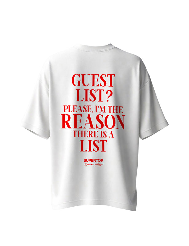 GUEST LIST?