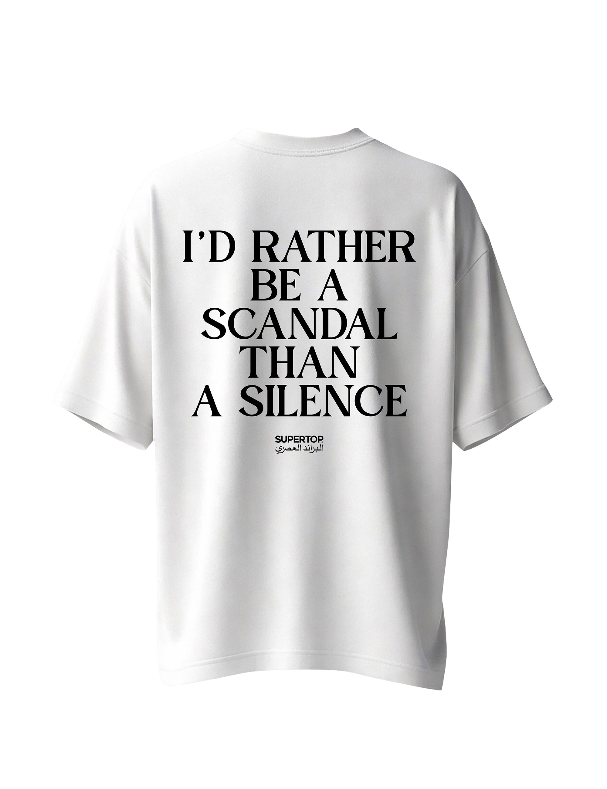 I'D RATHER BE A SCANDAL